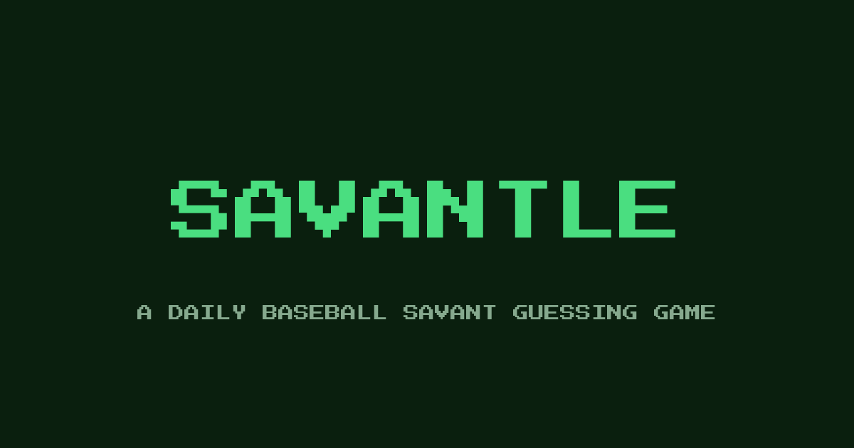 Savantle preview